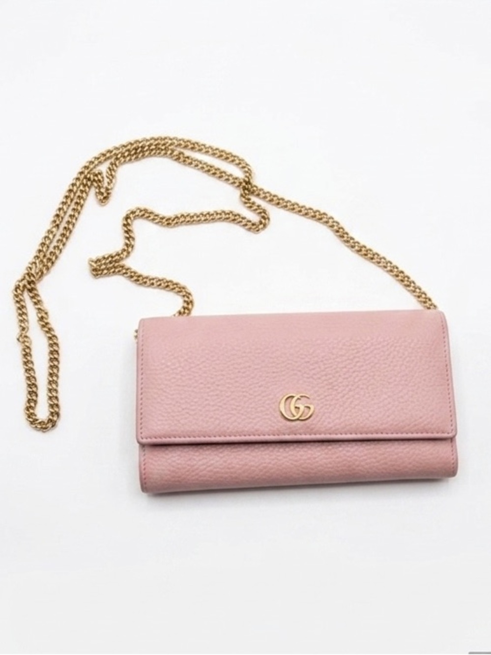 GUCCI | AUTHENTIC LEATHER WALLET ON A CHAIN (WOC)